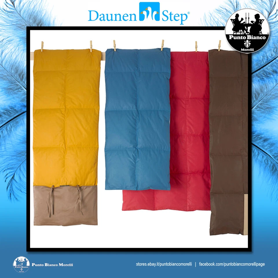 DAUNENSTEP MIO Trapuntino o Trapunta in piuma Aperto Plaid Chiuso Cuscino - Immagine 3 di 4