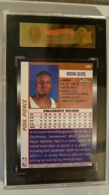 Paul Pierce 1998-99 Topps Chrome #135 RC rookie SGC 92 | eBay
