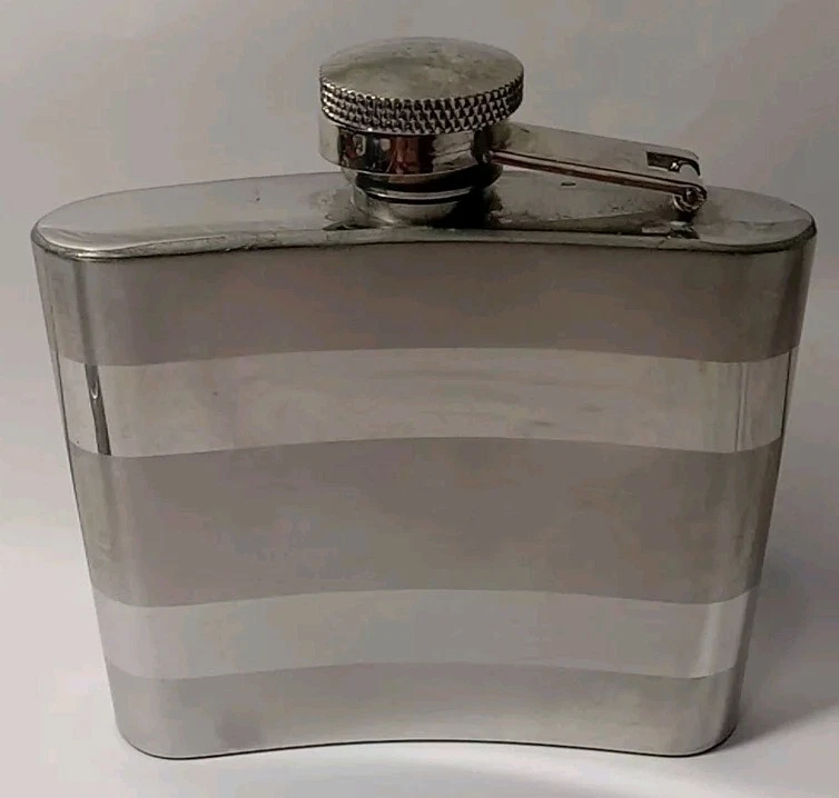 不锈钢 5 盎司烧瓶 DAN 刻在前面的东西记住 — 第 3/3 张图片