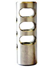 9mm .350 Legend Stainless Steel Muzzle Brake Comp 5/8x24 TPI RH  Crush Washer