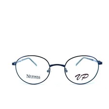 Nutmeg Collection Eyeglasses VP-406 Black Round Full Rim Frames 50[]21 140 MM