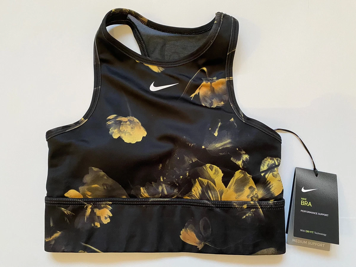Nike sports bra floral best sale