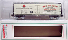 WEAVER CMP BCG O SCALE ERIE HORNELL BREWING OLD RANGER REEFER 3 RAIL