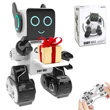 Robot Toys for Kids 5-7, Intelligent Interactive Remote Control Robot Toys wi...