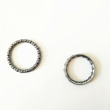 4X Bicycle Bike 40mm Headset Caged Ball Bearing Race Cycling Headset Bearing