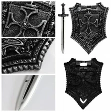 General Knight Realistic Weapons Celebrations Crusader Shield With Sword Fancy