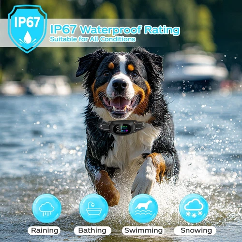 Anti Bell Halsband Hunde Erziehungshalsband Anti Bark Collar Gerät für Hunde - Bild 6 von 12