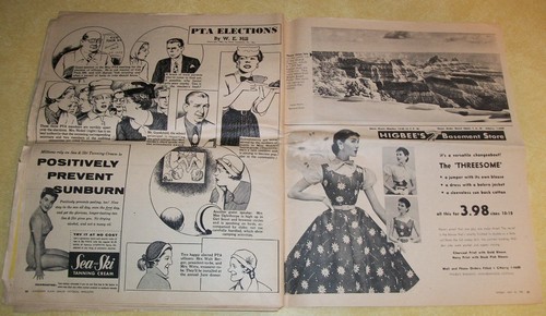 VTG 1955 CLEVELAND PLAIN DEALER PICTURE MAGAZINE NEWSPAPER OHIO AMERICAN LEGION - Picture 11 of 12