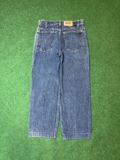 Vintage 80s 90s Levi s Orange Tab Student Straight Leg 28x25 Unisex Acid Jeans