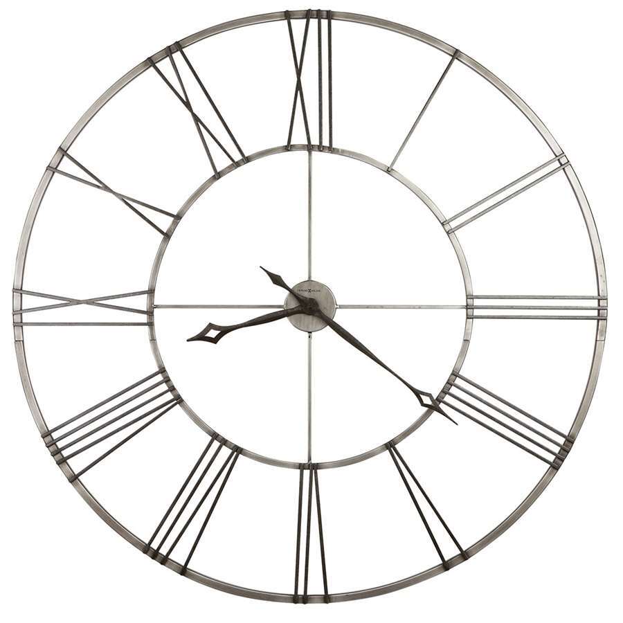 Howard Miller Stockton Wall Clock, brushed aged nickel - 625472