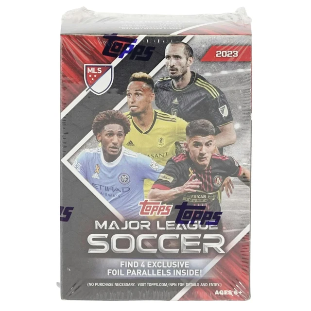 2023 Topps MLS Soccer Trading Cards Blaster Box Find Exclusive Foil Parallels