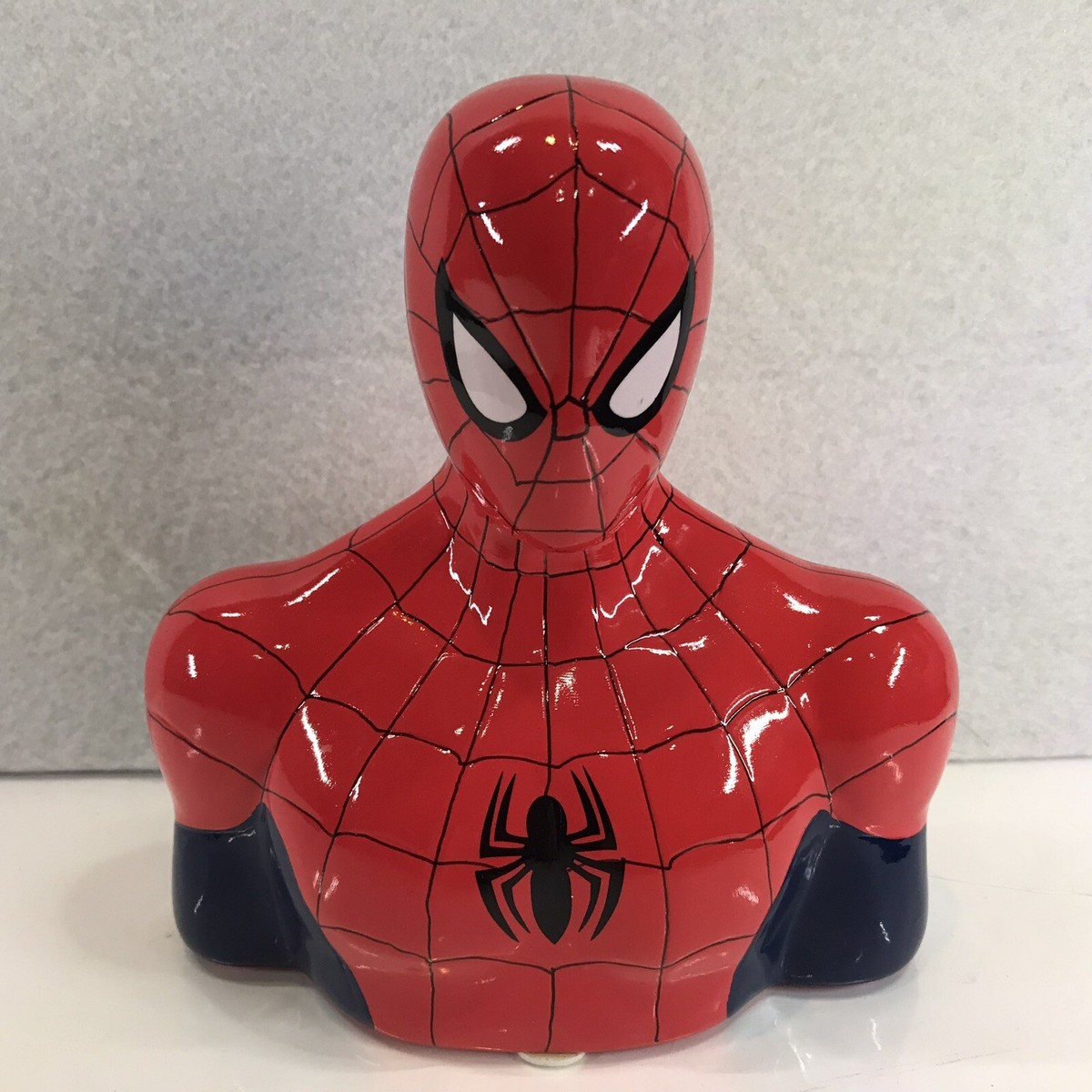 Official Marvel Spider-Man 7” Ceramic Coin Bank by FAB-NY