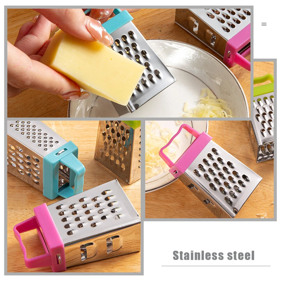 3 Stück Mini Käsereibe Lebensmittel Schäler für Küche Obst Schneider Werkzeug - Bild 2 von 4