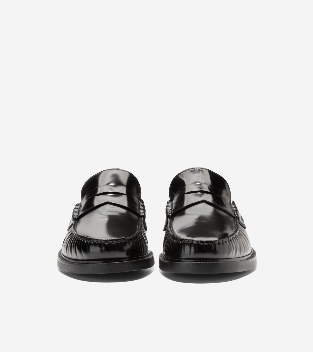 NEW Cole Haan Mens Pinch Prep Penny Loafer Shoes Black Brush-Off C38552 9M $168 Men main image 2