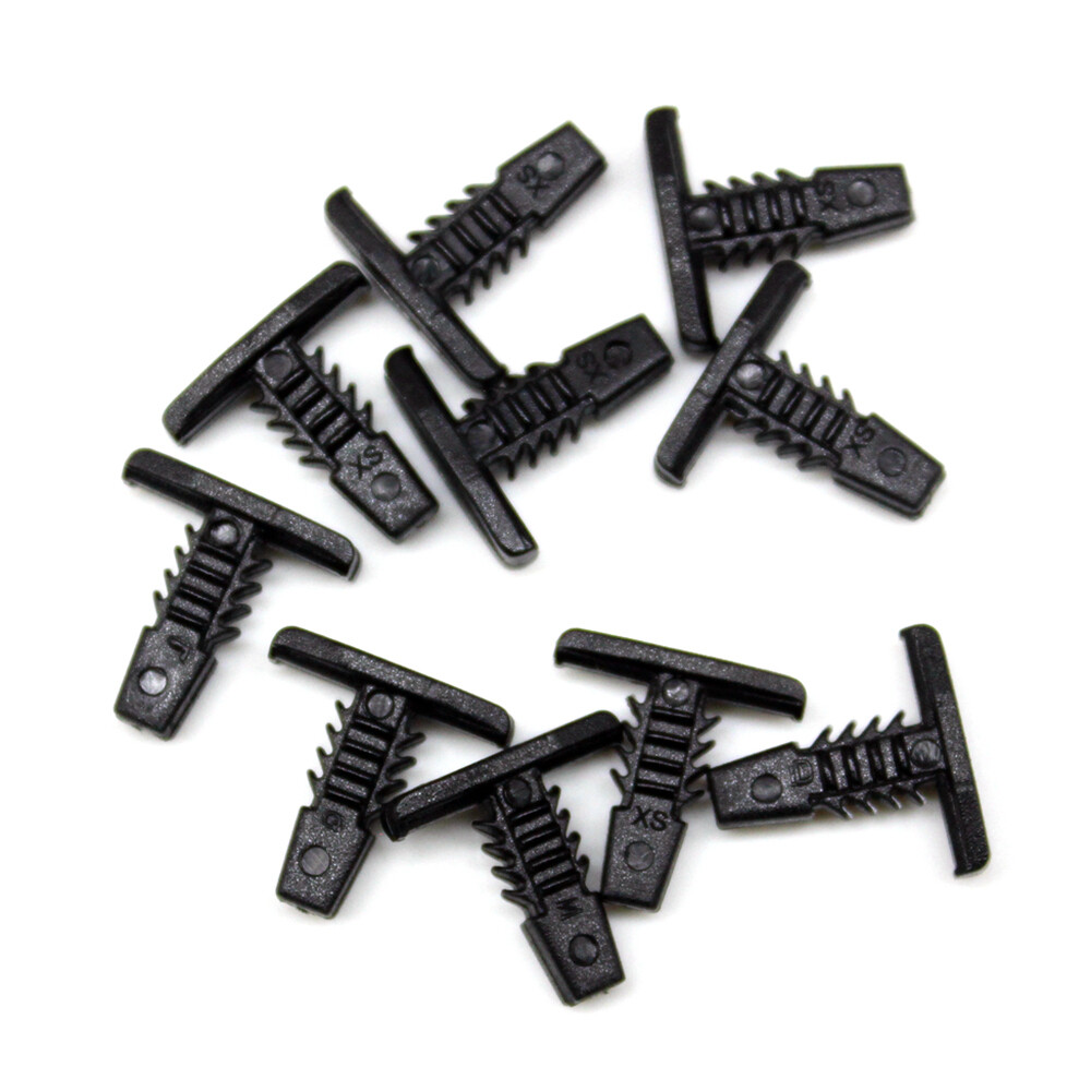 For GM 4876498 Door Rubber Weatherstrip Retainer Clips T Seal