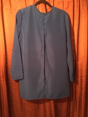 Drapers & Damons Royal Blue Tunic/Top/Blouse Sz 14 Women s