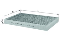 Mahle Original LAK46 Innenraumfilter Pollenfilter FüR Audi