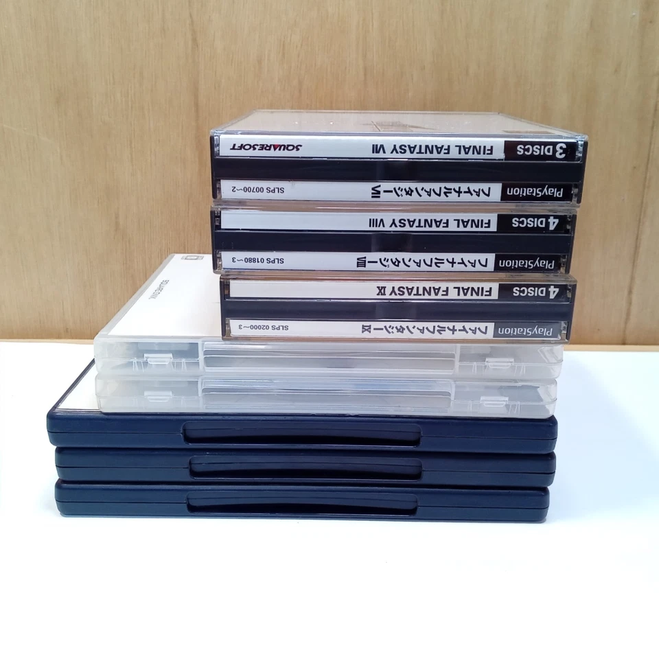 Final Fantasy 7 8 9 X X-2 XII XIII XIII-2 PS1 PS2 PS3 8 Game Set Japan Complete - Image 4 of 4