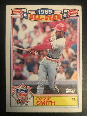 1990 Topps 1989 All-Star Game Set - #5 - Ozzie Smith - St