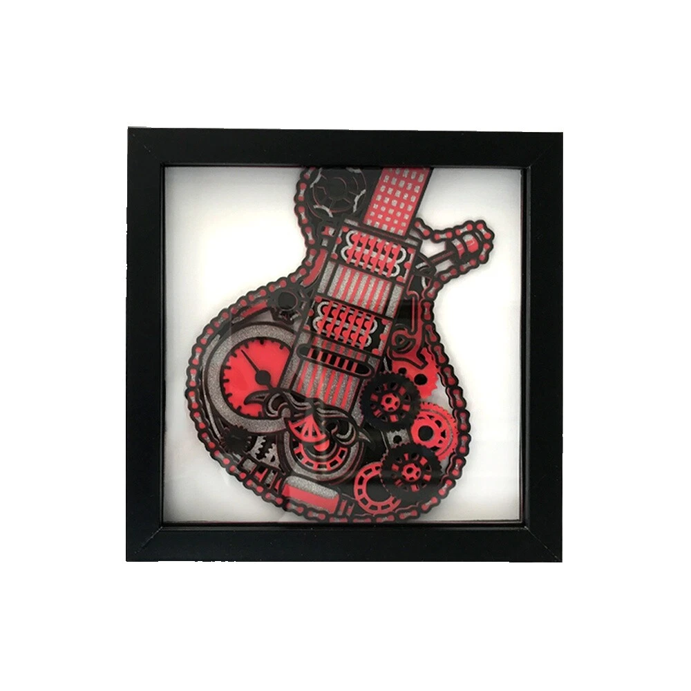 Arte y collage de música de medios mixtos