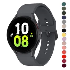 For Samsung Galaxy Watch Silicone Band 4 5 6 7 40/44/45mm Classic 42/43/46/47mm