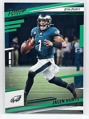 2022 Prestige JALEN HURTS Xtra Points #234 serial #d 193/249 Philadelphia Eagles