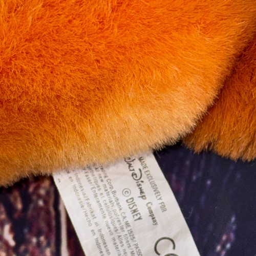 Peluche vintage Disney Aristogatti Tolosa gatto zenzero gattino RARO - Foto 6 di 10