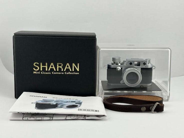 未開封未使用】SHARAN MegaHouse Leica IIIf Model SHARAN Leica IIIf Model MegaHouse Miniature Minox Film Camera From