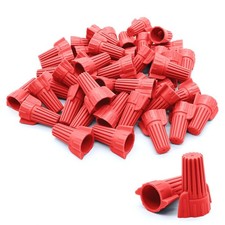 Winged Wire Nuts Connectors, 100pcs Portable Electrical Wire Caps, Easy Twist...