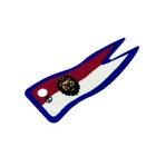 1x Lego Stoff Fahne 5x2 weiß blau rot Banner Löwe Royal Knights 6044 6090 x560px