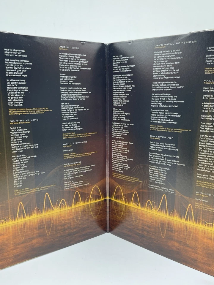 SPOCK'S BEARD NOISE FLOOR 2-LP SET EX VINYL RECORD 180G GATEFOLD SONY 2018 - Image 3 of 4