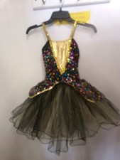 Dance Costume MC Multi Theatricals TH1102 Ballet Pointe Sequin Tutu Colorful