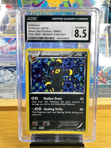 CGC 8.5 NM Umbreon BW93 Black Star Promos