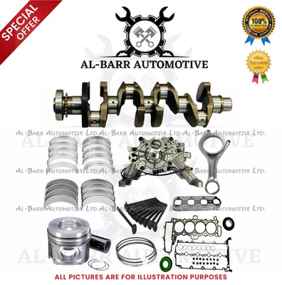 Land Rover Velar 2.0DIESEL 204DTD Alliage Acier Vilebrequin Avec Moteur Rebuild - Photo 1/4