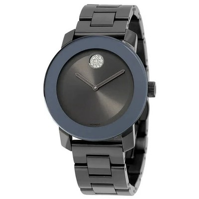 Movado Bold Evolution 2.0 Women's Blue Dial Ceramic Quartz Watch 3601235