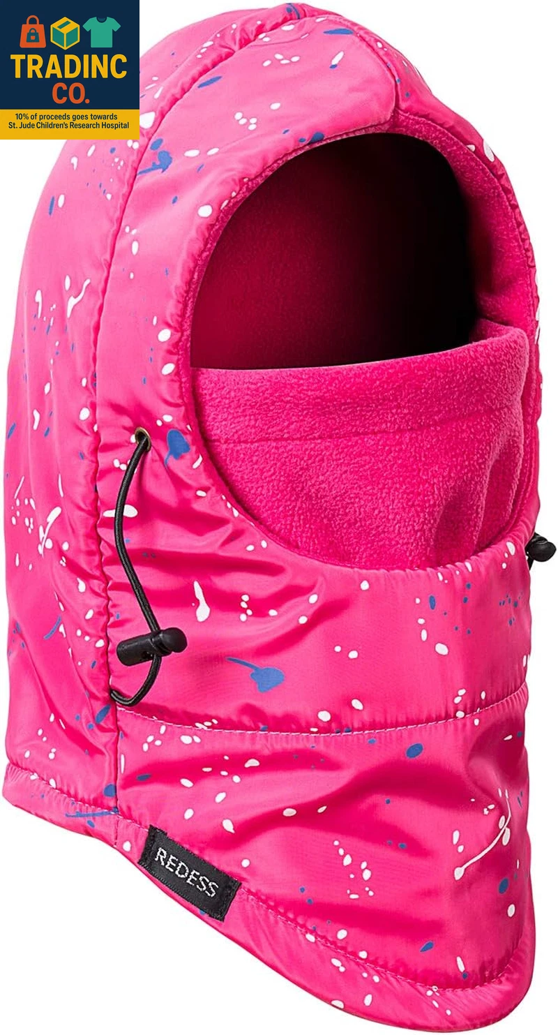 Unisex Children's Winter Windproof Balaclava with Fleece Face Cover