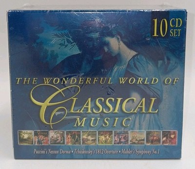 The Wonderful World of Classical Music CD, 2000, 10 Disc Box Set Brand New