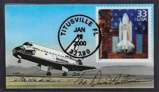 CTC-80s Space Shuttle Sc.#3190a First Day Magnet