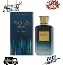 Khadlaj Island Dreams for Unisex Perfume 100ml / 3.4oz Spray New In Box