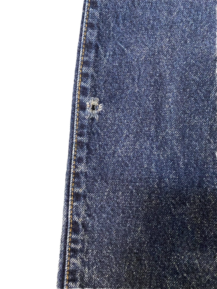 Levi's 1980s Denim Jeans 550 Special Reserve 29x34 Vintage Made In USA Tag Flaw - Image 4 of 4