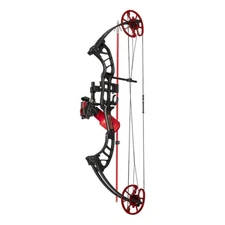 Cajun Shore Runner EVW LH50 Bowfishing Bow Kit Black/Red (ABF23B1205L)