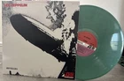 Led Zeppelin I 2008 Spain Reissue LP Green Color Vinyl Lp