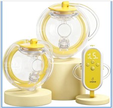 Hands-Free Wearable Electric Breast Pump, Quiet Portable, 3 Modes 9 Levels