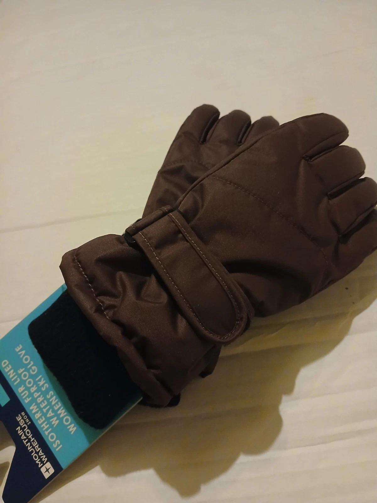 Mountain Warehouse Snow Isotherm Fur Lined Waterproof Womens Ski Gloves Xs