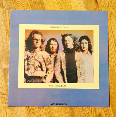 MCA Records Wishbone Ash Wishbone Four LP Vinyl 12'' Rock 1973 Papphülse