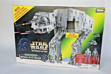ELECTRONIC IMPERIAL AT-AT WALKER STAR WARS POWER OF THE FORCE NEW IN BOX