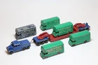 Matchbox Lesney Pickfords Collection inc M6 Crane Transporter, SPW, BPW And GPW