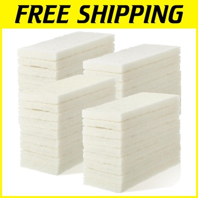 40 Reusable Non-Scratch Scrubbing Pads - Multi-Purpose Kitchen and Home Cleaners