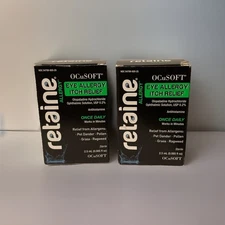 OCUSOFT RETAINE EYE ALLERGY ITCH RELIEF (2.5mL) 2 packs  AUTHENTIC Exp 04/26+