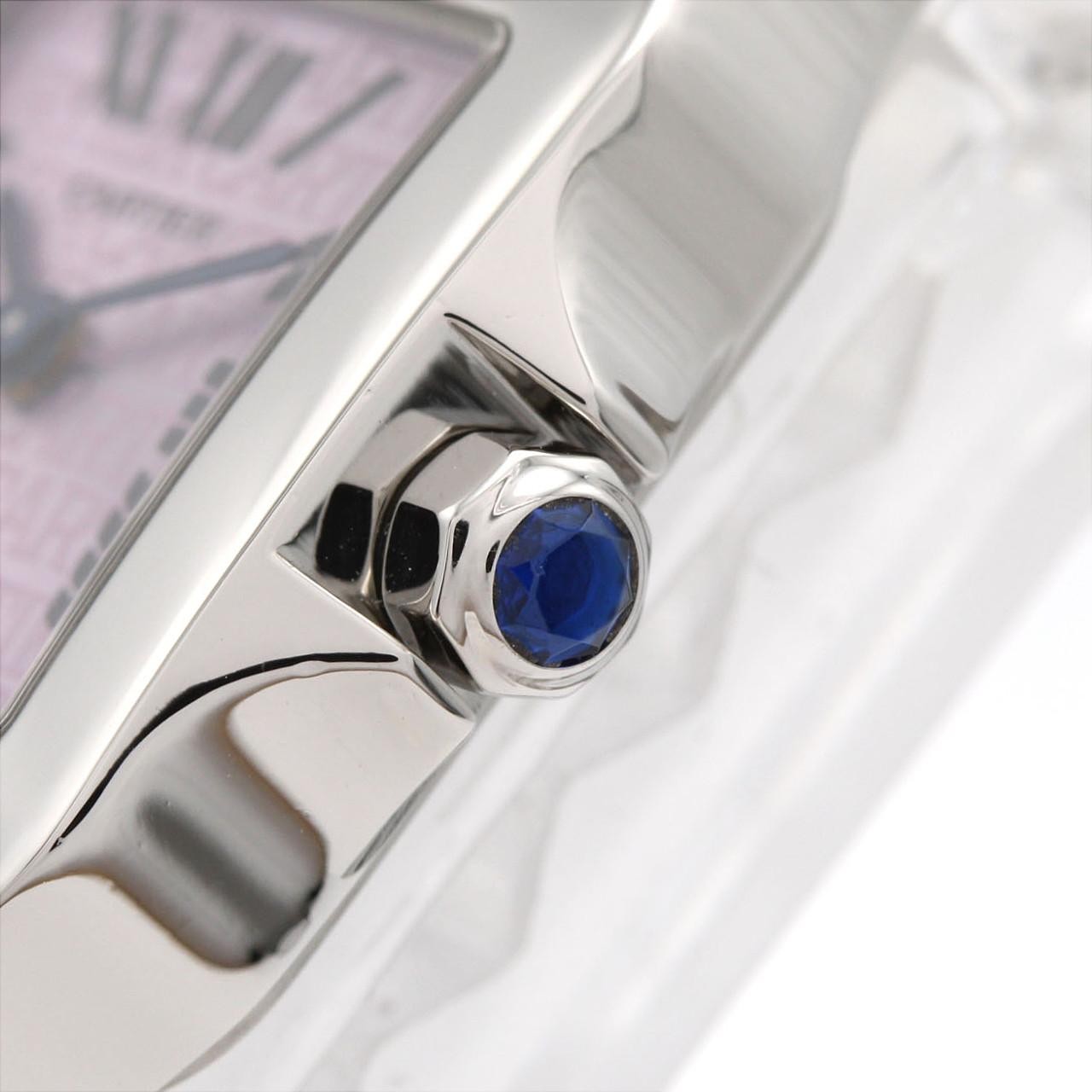 Authentic Cartier Santos de Cartier Small 2008 Christmas Limited Edition W25... image 4